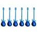 6 Pcs Vaisselle Cuillères À Soupe Ensembles De Couverts Servant Des Cuillères À Thé En Acier Inoxydable Vaisselle Vaisselle En Forme De Guitare Vaisselle-bleu 6 pcs_M