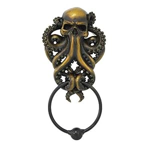 Pacific Giftware Kraken-Schädel Türklopfer 11924