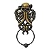 Decorative Octopus Skull Monster Resin Door Knocker with Cast Iron Knocker Wall Sculpture