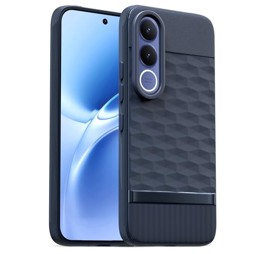 Image of Outlouders Back Cover for Vivo V70 FE 5G | Full Camera Protection | TPU Soft Flexible Shockproof Bumper Case (Blue)