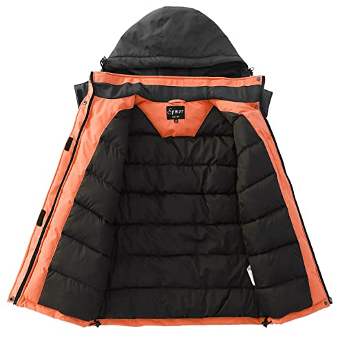Image of Women's Waterproof Ski Jacket Hooded Snowboard Coat Warm Winter Snow Jackets