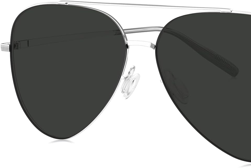 BOLON Lightweight Metal Classic Aviator Polarized Sunglasses for Men Women 59mm, Exclusive Eyewear Brand of EssilorLuxottica - Image 7