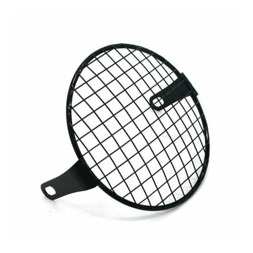 YNTIME Cubierta protectora de rejilla de malla de lámpara de faro de motocicleta universal