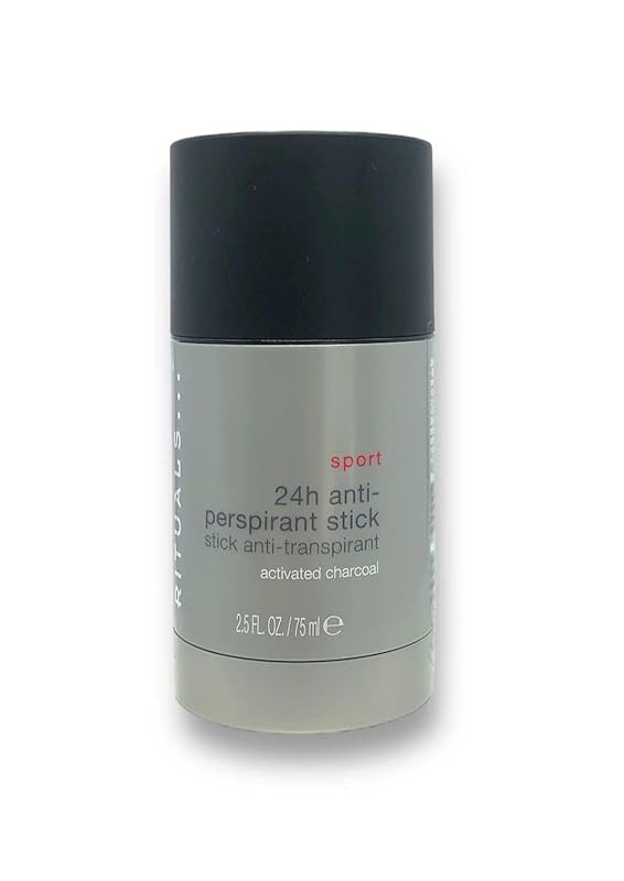 Antitranspirante em bastão RITUALS Sport com carvão ativado, 75 mL