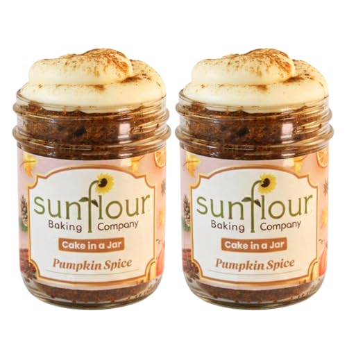 Sunflour Baking Company Gourmet Cake in a Jar (Pumpkin Spice,