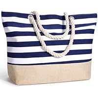 sprecenk Bolsa de Playa Grande para Mujer, Impermeable