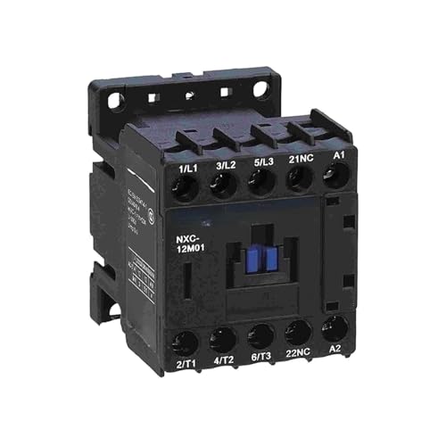 Contacteur CA NXC commande bobine 220V avec contacts auxiliaires 2NO 2NF stables
