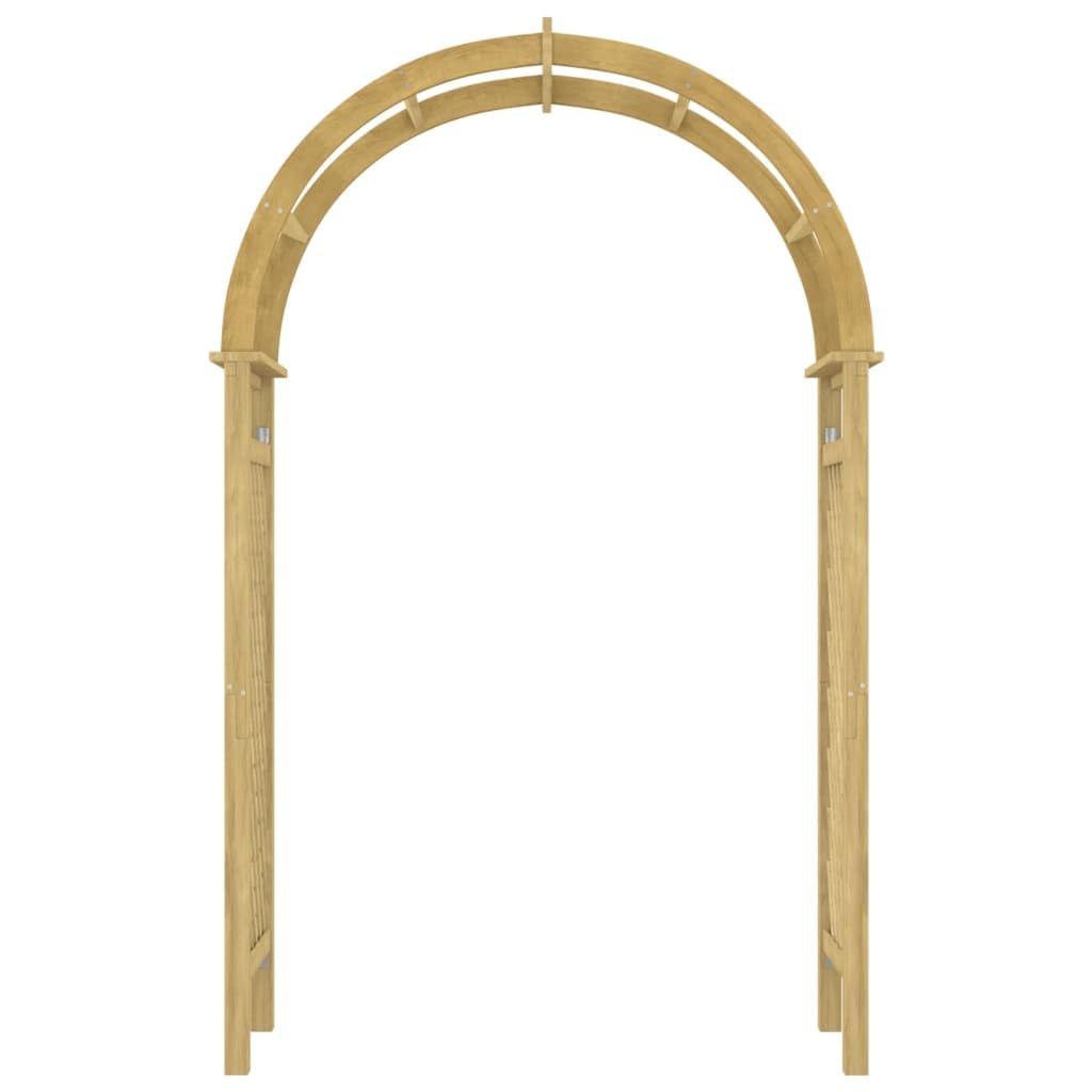 vidaXL Pergola ogrodowa, 141x97x243 cm, impregnowane drewno sosnowe