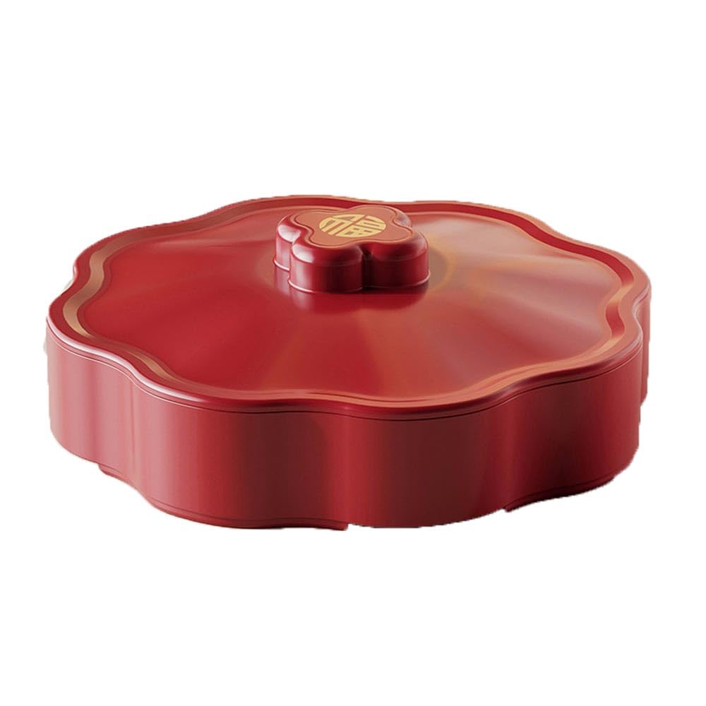 Soporte para nueces con tapa y compartimentos herméticos antihumedad