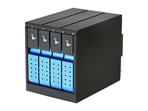 iStarUSA grupo jaula SAS 3x5.25 a 4x3.5 azul miniatura 1