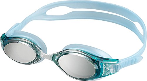 AQA(エーキューエー) スイミング ゴーグル ミラー ウォーターランナースマートクリック3 シルバーミラー KM-1624 0800