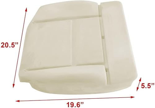 Miniatura 2 de GXARTS Cojín de Espuma de Asiento Inferior Delantero del Lado del Conductor de Repuesto Compatible con Ford F150 2004 2005 2006 2007 2008