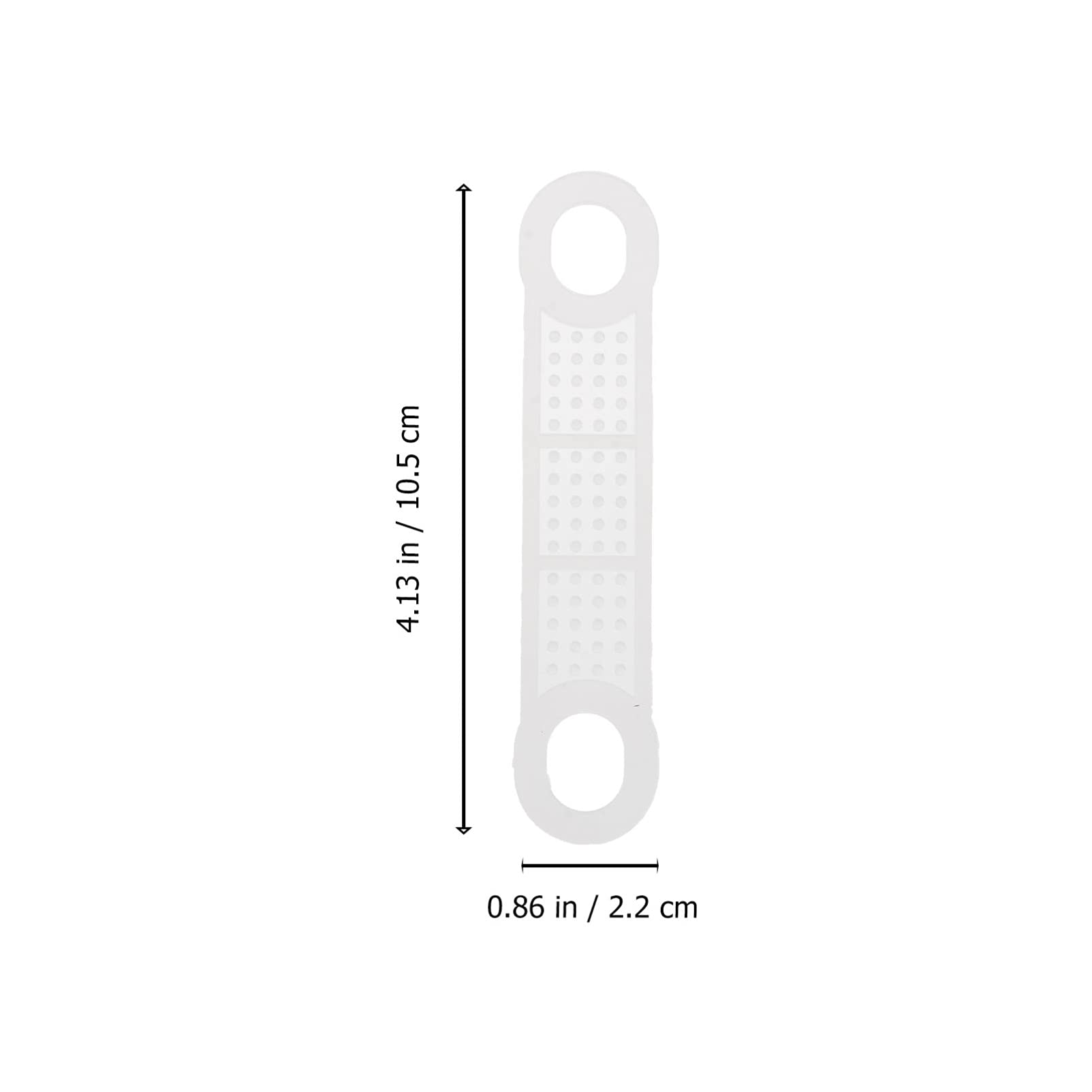 50piezas Tiras Adhesivas Antideslizantes De Silicona Transparentes para Perchas Accesorios para Armario para Ropa Delicada Y Vestidos