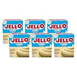 Jell-O Sugar-Free Vanilla Instant Pudding Mix, 1 oz Box (Pack of 6)