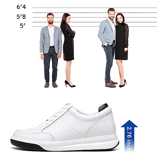 Image of CHAMARIPA Men's Invisible Height Increasing Casual Sneakers
