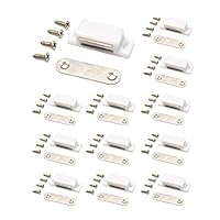 CALE-PORTE,3--Loquet Magnétique'armoire, Bouton Poussoir Pour Ouvrir