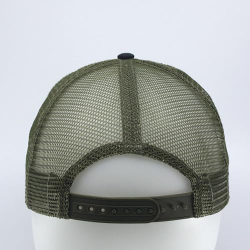 Image of The Vintage Year High Crown Foam Mesh Camouflage Trucker Hat Baseball Cap