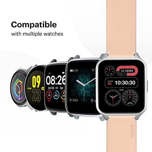 Image of Noise 22 MM Silicone Smartwatch Strap - Red - Compatible with ColorFit Ultra, ColorFit Pro 3 /Assist, ColorFit Nav /Nav+, NoiseFit Endure, NoiseFit Fusion, NoiseFit Evolve