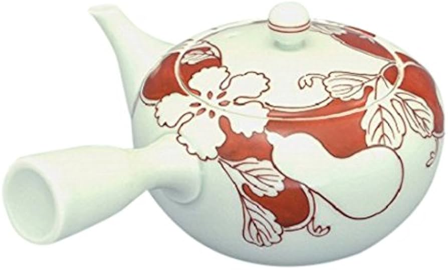 Amazon.co.jp: 香蘭社 赤繪町物語 赤濃瓢・急須 7298-AESSK : ホーム
