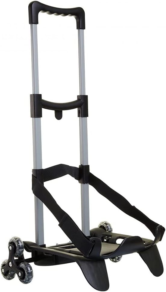 SV-15BE BOX SJ SEVEN - TRIPLE WHEELS BACKPACK TROLLEY TROLLEY - BLACK, Black