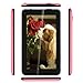 Produktbild Haehne 7 Zoll Tablet PC - Google Android 6.0 Quad Core, Bildschirm 1024 x 600, 1GB RAM 16GB ROM, Dual Kameras 2.0MP + 0.3MP, 2800 mAh, WiFi, Bluetooth, Rosa