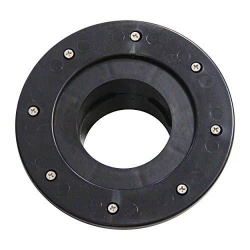 Brida de acoplamiento plana piscinas, conducción para depósito, conducción plana, brida plana, Diámetro interior 75mm en diferentes tamaños Cover