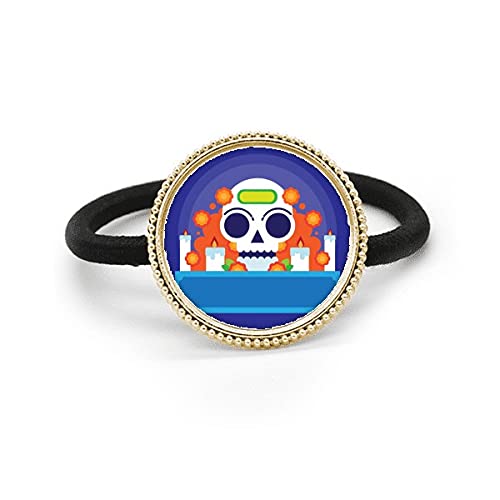 Élastique à cheveux Mexique squelette, le cadeau idéal Day of Dead