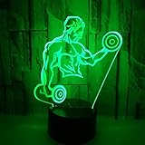 ❤ 3D Illusion Night Light:3D visual creative light es una innovadora luz artística, placa de guía de luz acrílica óptica que graba varios gráficos 2D, impacto visual 3D. Efectos de iluminación únicos Increíble ilusión visual luces de decoración del hogar que hacen que su habitación sea más interesante.