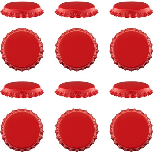 Beer Bottle Colored Pry-Off Caps 12-pk [ Choose Your Color ]