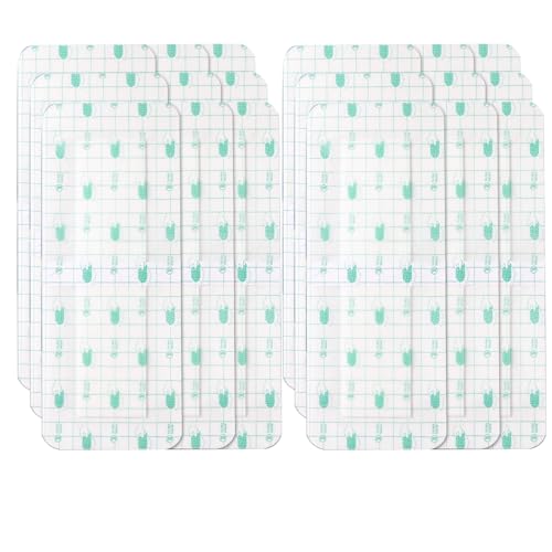 LIANRISES 18 Pièces 10x25cm Pansement Waterproof Piscine, Pansement Etanche, Cicatrisant, Medical Impermeable, Tatouage, Pour Les Coupures, Abrasions, Césarienne, Après La Chirurgie