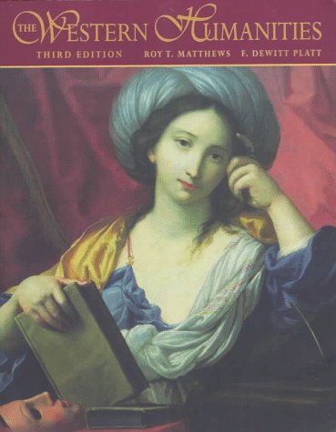 The Western Humanities 1559344334 Book Cover