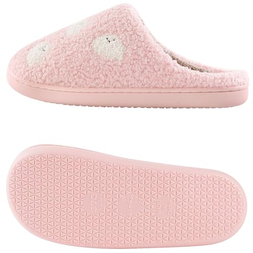 Slippers For Women Indoor Women's Men's Ladies Slippers House Bedroom Warm Fuzzy Arch Support Slippers4