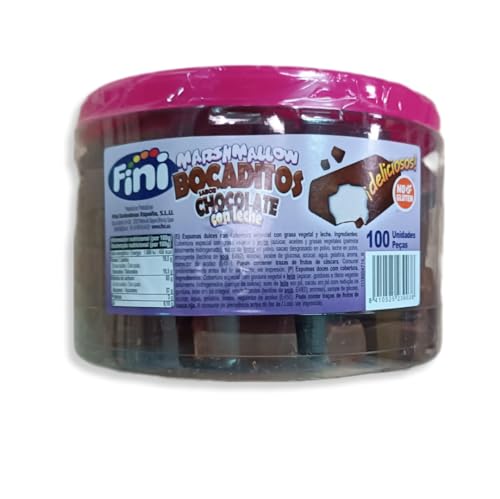 BOCADITOS MARSHMALLOW CHOCOLATE CON LECHE 100 UDS