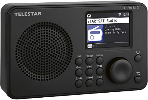 Telestar DIRA M 5i Internetradio (TFT Farbdisplay, UPnP und USB Media-Playback, Wecker, Bluetooth 5.1, Fernsteuerung via Soundmate App) – Bild 3