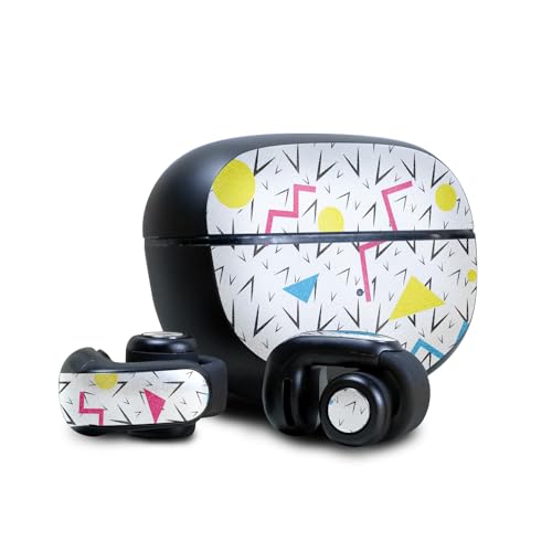 Image of Glossy Glitter Skin Compatible with Bose Ultra Open Earbuds - 90s Fun - Premium 3M Vinyl Protective Wrap Decal Cover - Easy to Apply | Crafted in The USA by MightySkins