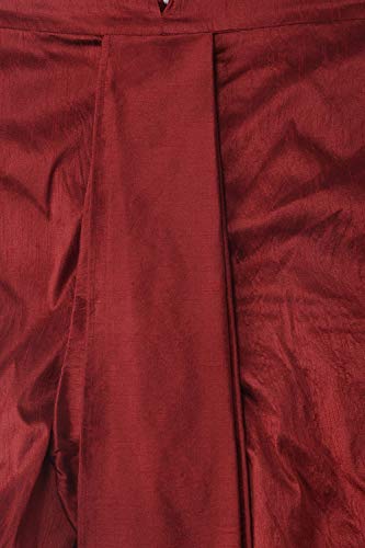 Image of hangup 3 Pc Kurta Pajama Set For Men (3PCABlack-KPW)