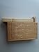 Magic puzzle book box wizard with secret compartment inside handmade wooden hidden storage box for jewelry secrets objects (Natural)