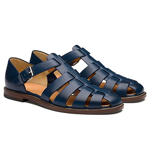 European And Amenrican Mens Fisherman Sandals Summer Leather