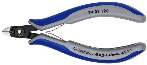 KNIPEX Tools - Precision Electronics Diagonal Cutters, Multi-Component (7902120)