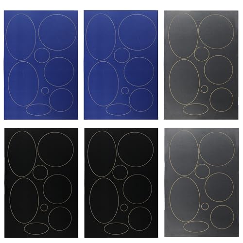 LVYKING 48 Pcs Puffer Jacket Repair Patch, Self Adhesive Nylon Fabric Repair Patches, Different Size and Shapes Repair Patch for Down Jacket Tent Bag, Black and Blue and Grey