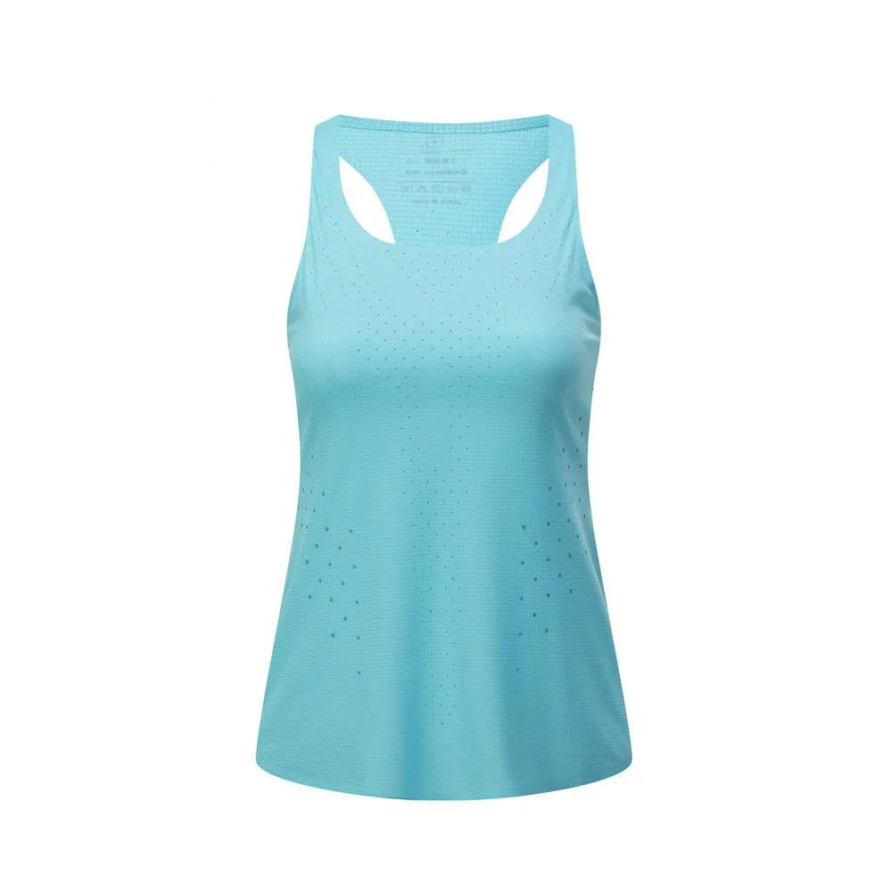 ZBDP (S-XXL) Gilet da maratona ultra peso da donna ad asciugatura rapida foro yoga esercizio allenamento senza maniche camicia sportiva canottiera fitness