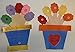 Flower Small Assorted Color Creative Cut-Outs, 3