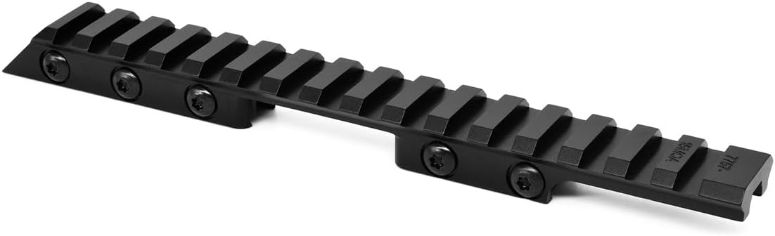 Warne CZ 457 11mm Picatinny Rail Adapter, 15MOA, Black, 7757M