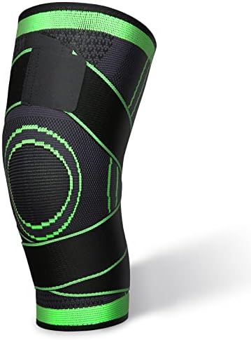 YOGINGO Knee Support for Women & Men - Knee Brace for Arthritis ACL and Meniscus Tear With Adjustable Strap Knee Sleeves, Knee Supports for Sports/Knee Recovery/Relieve knee Pain(single)