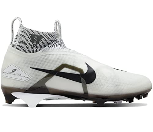 Image of Nike Alpha Menace Elite 3 White /Particle Grey /Opti Yellow /Black Mens Football Cleat.