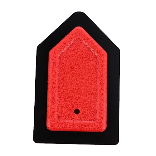 Toddmomy Portable Cat Hair Remover Dog Hair Detailing Squeegee Pet Hair Removal Tool for Furniture Clothes and Carpets Durable Design Red