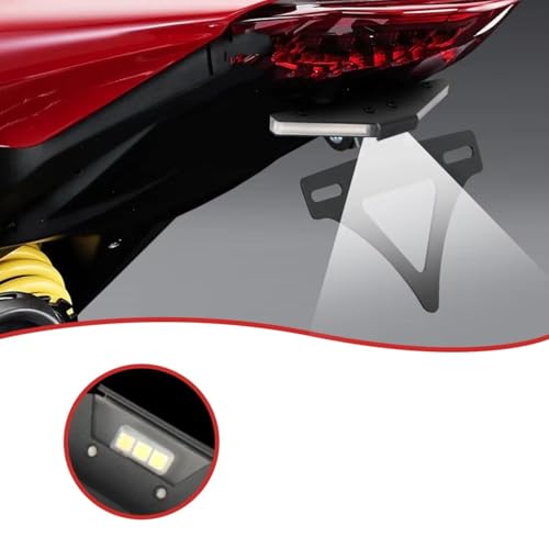 Support plaque immatriculation haut de gamme clignotant intégré Monster 950 - 5