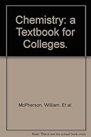 Chemistry: a Textbook for Colleges. B000IXG7IS Book Cover