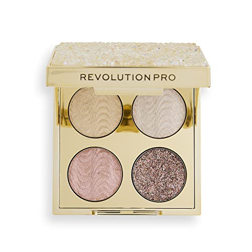 Makeup Revolution Ultimate Eye Quad Gold Crystal Palette