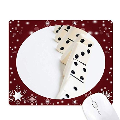 Tapis de souris de jeu Pai Gow Domino en caoutchouc pour sublimer vos soirées de société